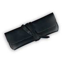 Load image into Gallery viewer, Unisex Leather Eyewear Case- Black Matte - Dpotli