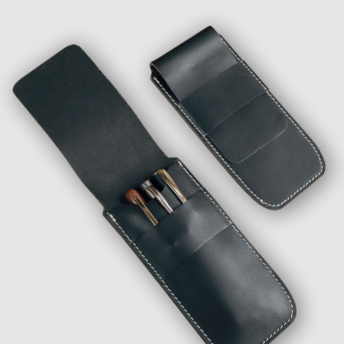 Watch & Pen Case- Black Matte - Dpotli