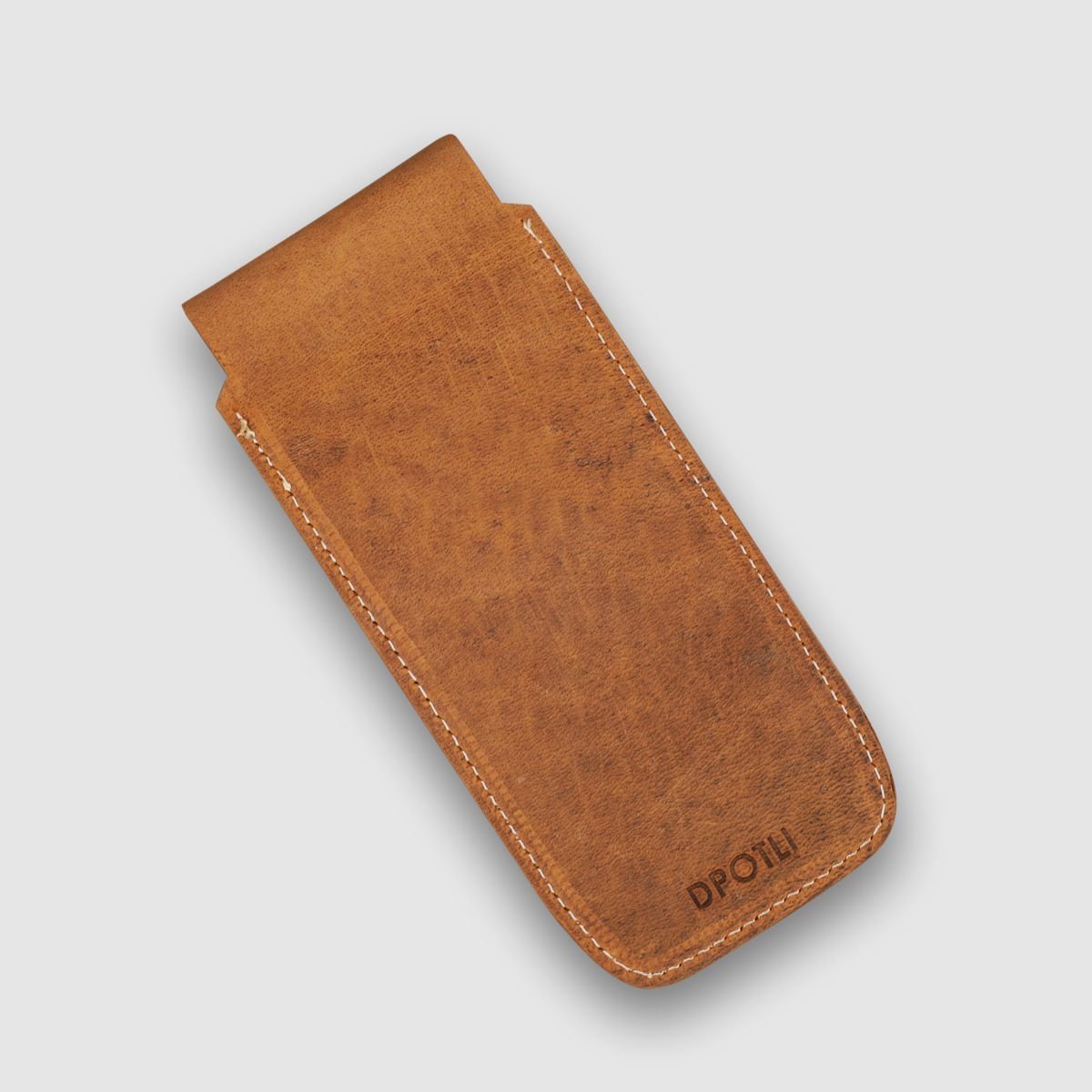 Watch & Pen Case- Tan Brown - Dpotli